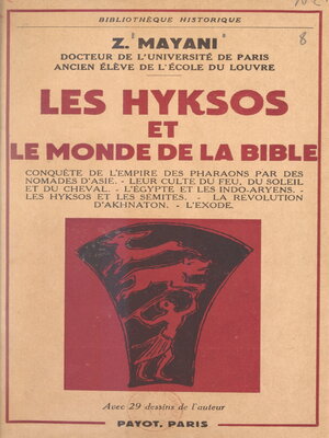 cover image of Les Hyksos et le monde de la Bible